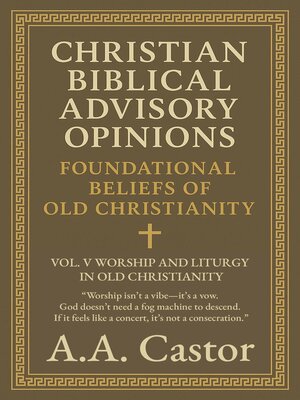 cover image of Christian Biblical Advisory Opinions